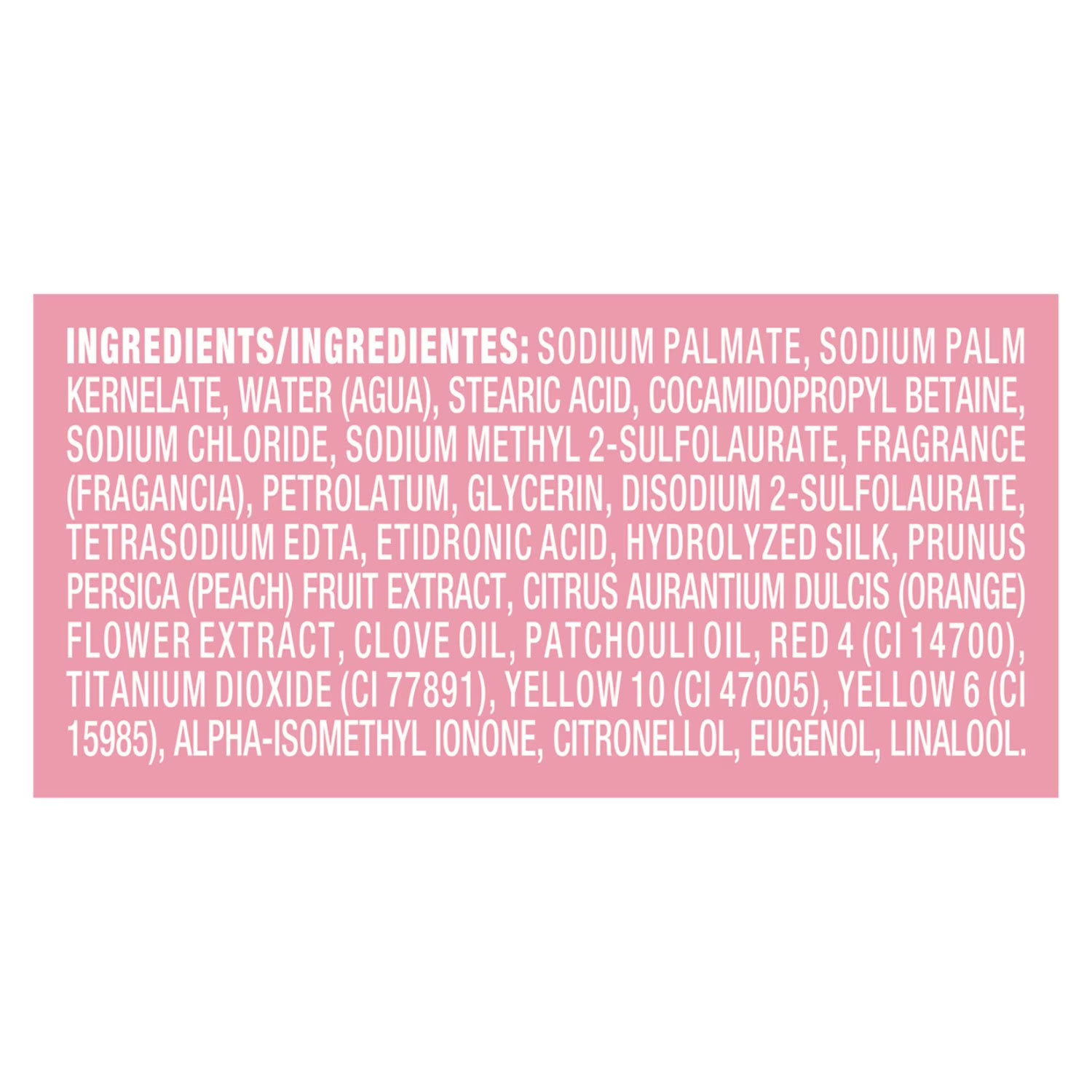 Caress Silkening Daily Silk Beauty Bar, White Peach & Orange Blossom, 16 ct.