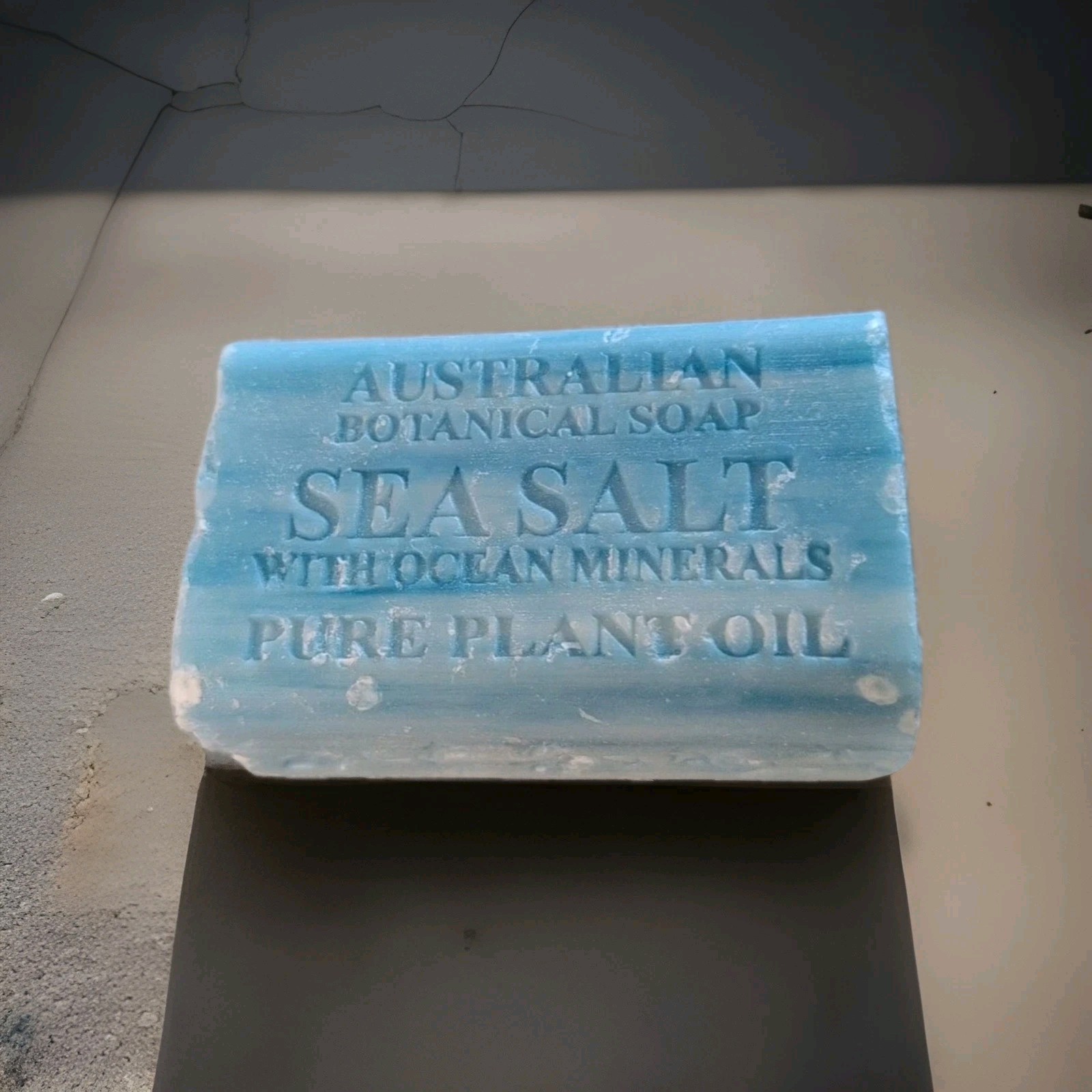 Australian Botanical Soap Sea Salt w/ Ocean Minerals Pure Plant Oil Soap 6.6 oz.