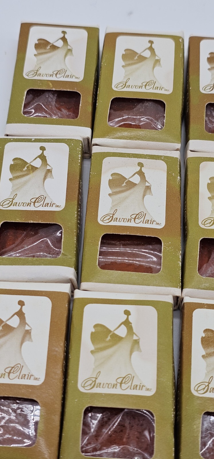 Vintage Savon Clair Mini Soaps Boxed Lot of 26 Unused Old Stock 1950’s NOS