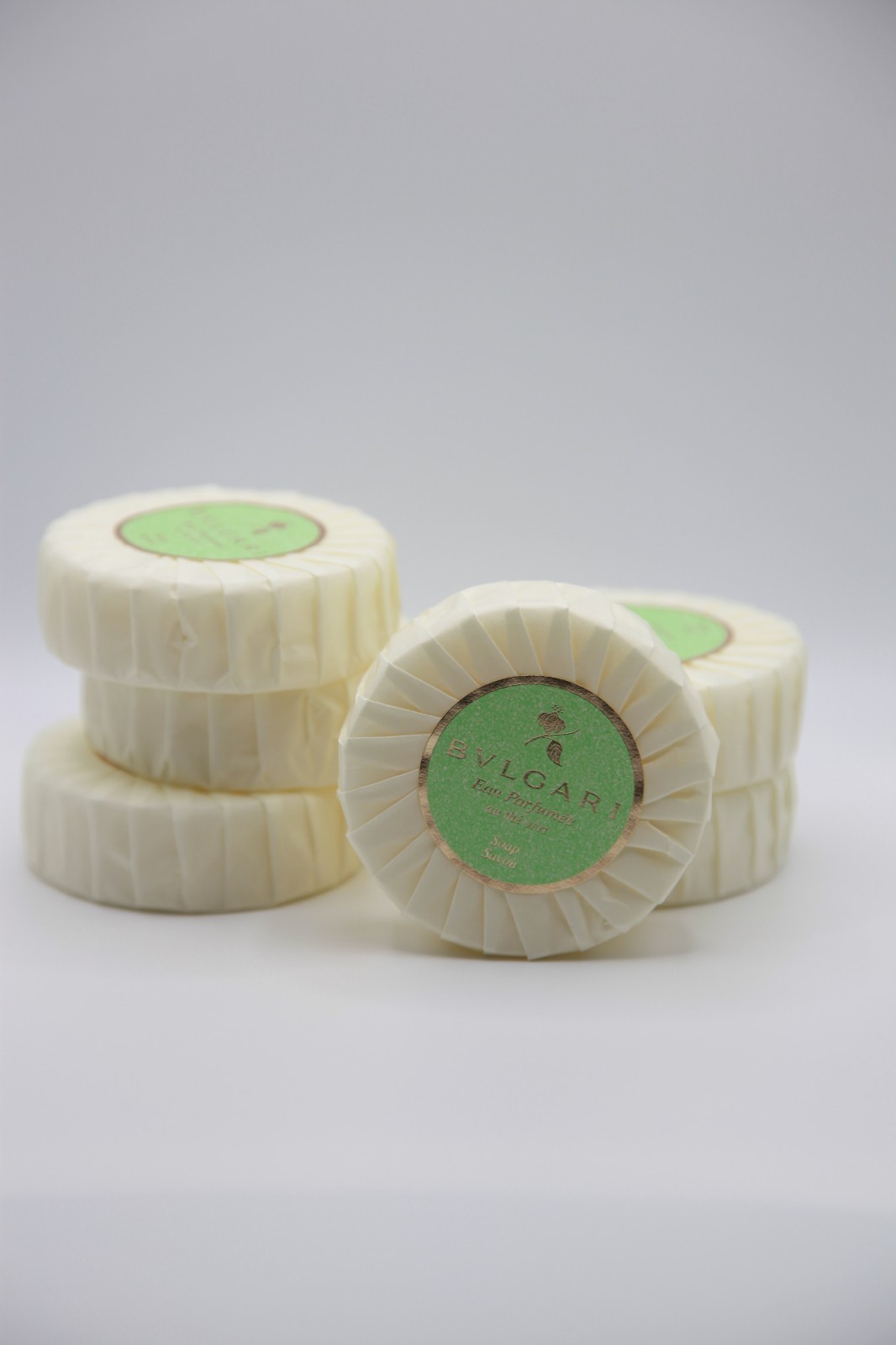 BVLGARI au thé Vert (Green Tea) Soap – 2.6oz / 75g Pack Of 12 NEW