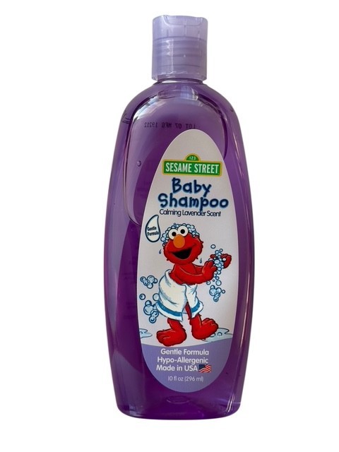 Sesame Street Baby Shampoo Calming Lavendar Hypo-Allergenic Gentle 10 fl. oz.