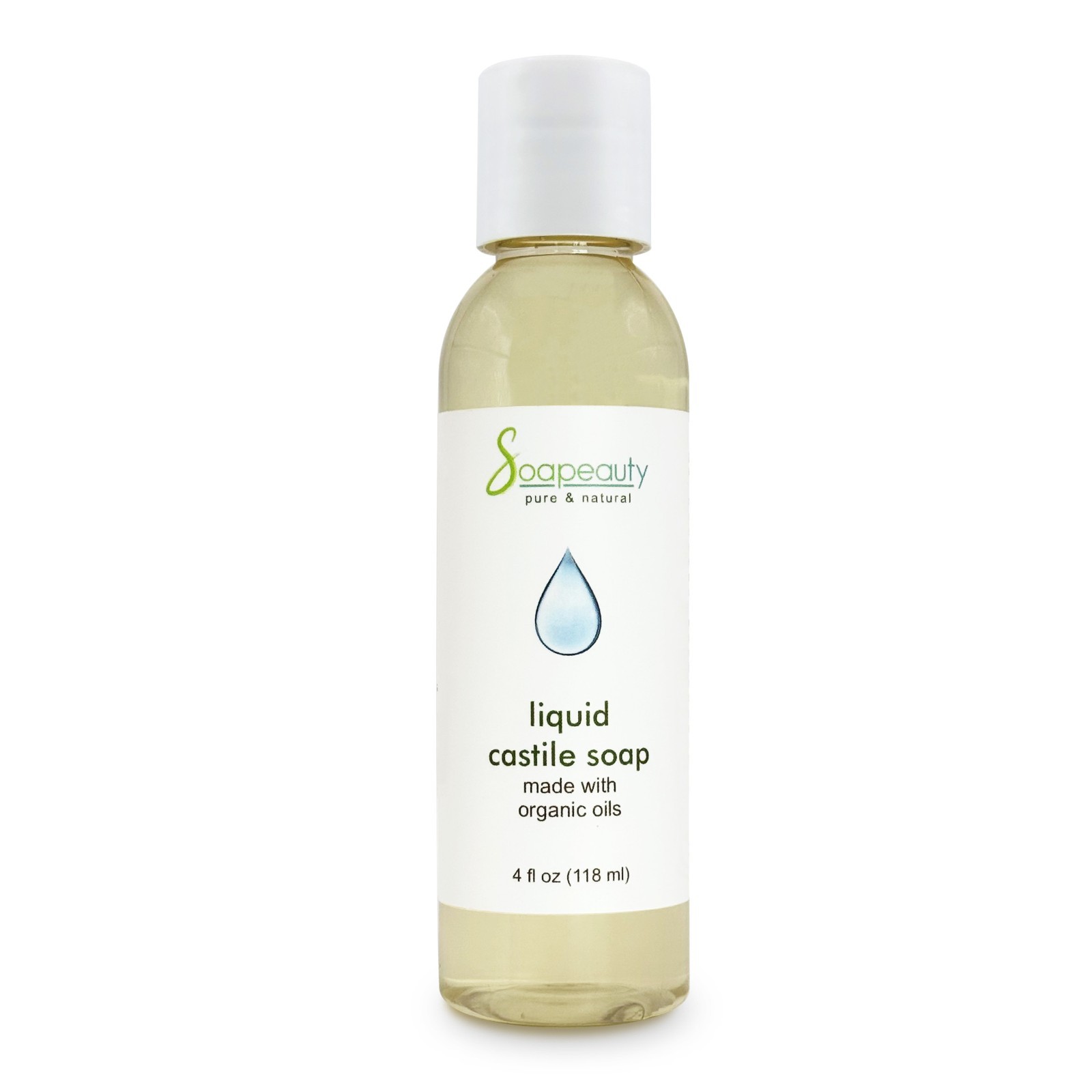 Liquid Castile Soap – Made with Organic Oils by Soapeauty