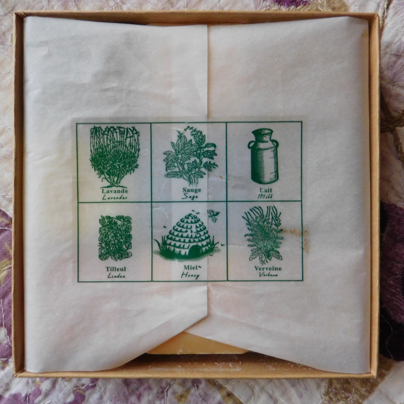 New Pre de Provence Guest Soaps Vegetable Set of 9 Soaps of 25 g each France