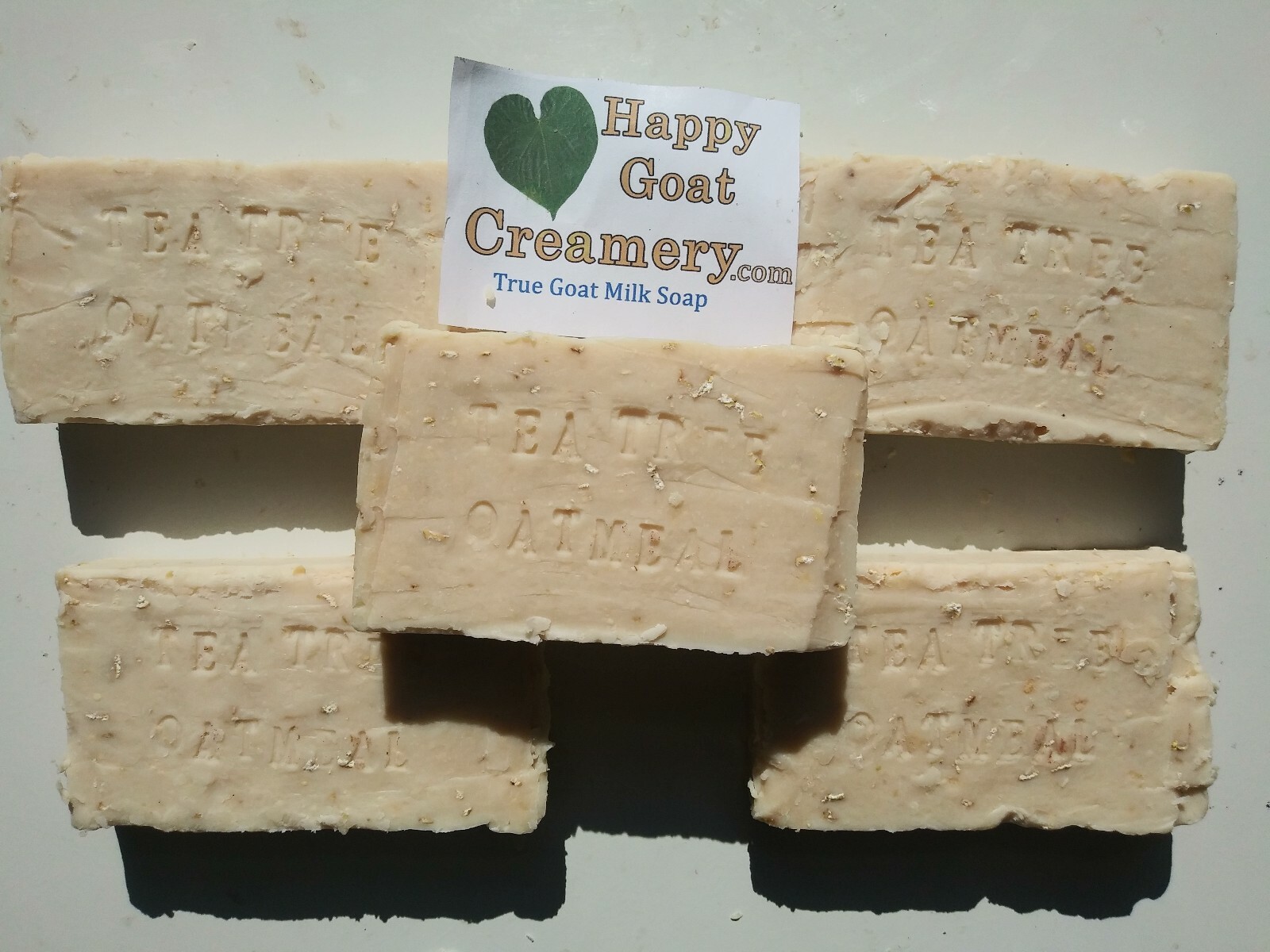 5 BARS GOAT MILK SOAP YOUR PICK VEGETABLE OIL DYE FREE HAPPY GOAT CREAMERY CHEAP