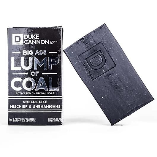 Duke Cannon Big Ass Lump of Coal Chracoal Bar Soap 10oz Each – Pack of 2