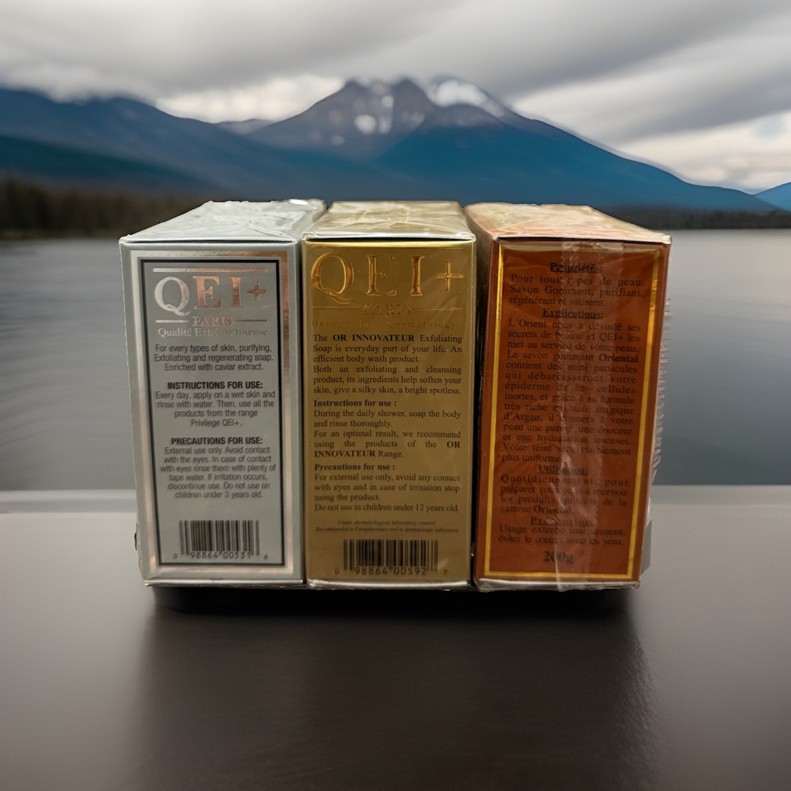 [Pack Of 3] QEI+ Paris Soap: Oriental OR Privilège, 200g Each