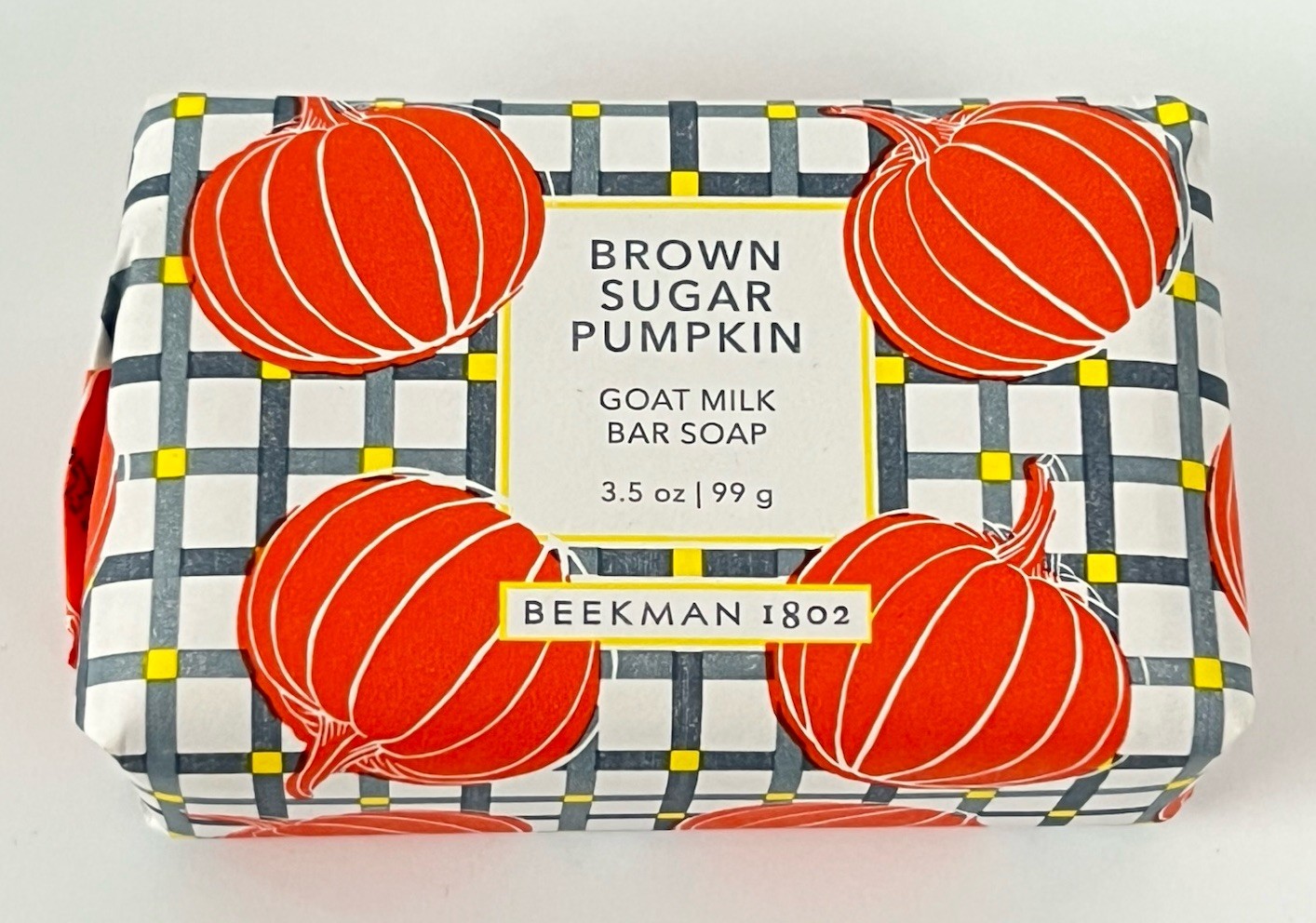 Beekman 1802 Goat Milk Brown Sugar Pumpkin Body Soap Bar 3.5 oz Brand NEW