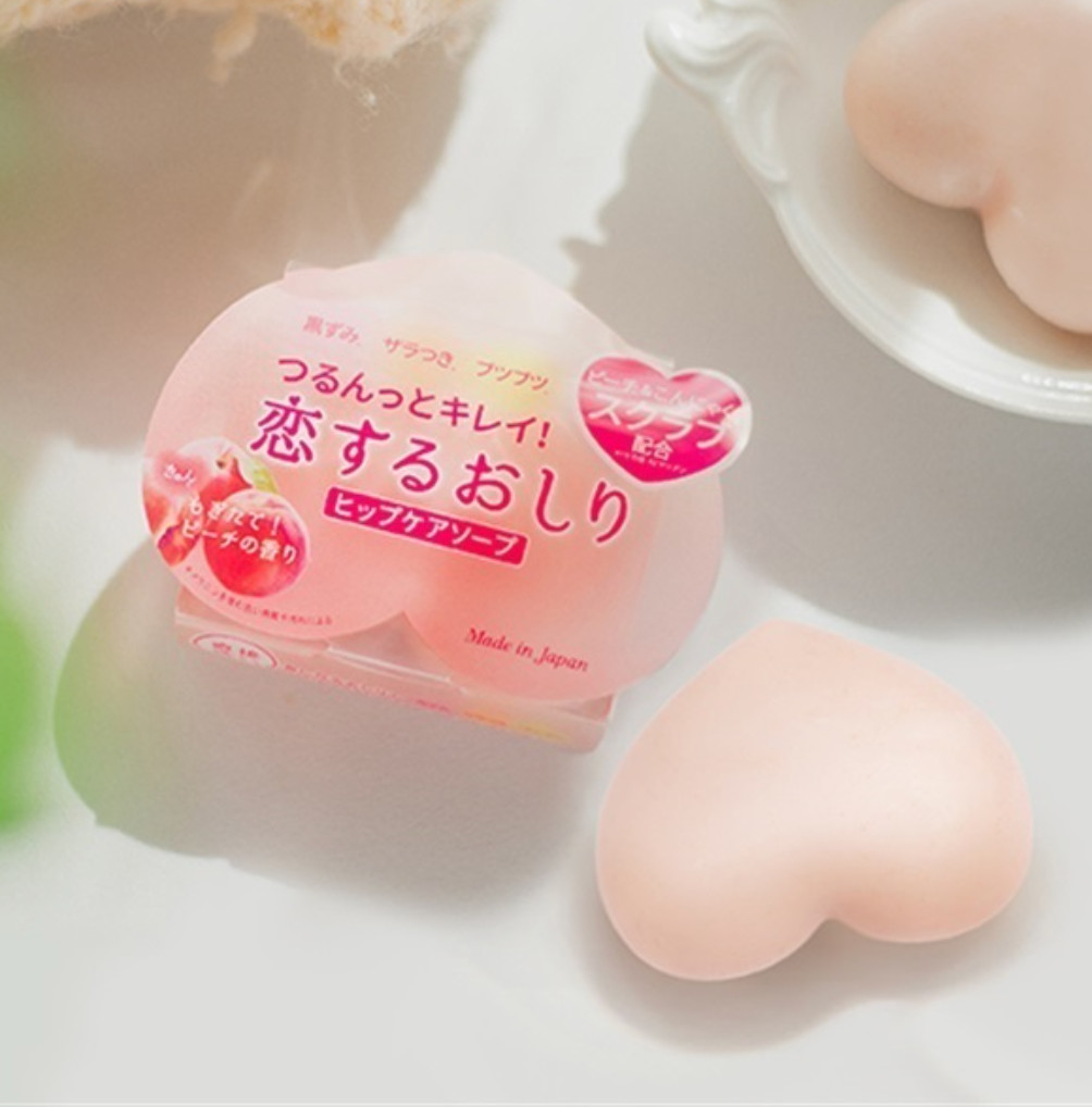 Pelican Soap “Koi Suru Oshiri” Hip Care Soap 80g x 3 Pack Made in Japan