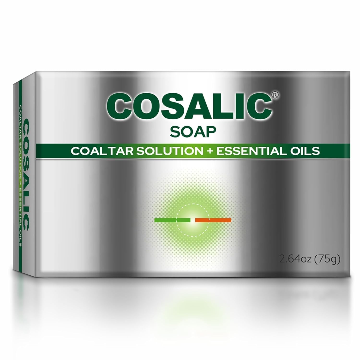 Cosalic Coal Tar Bathing Bar with Essential Oils 75 g / 2.64 oz – Gentle Clea…