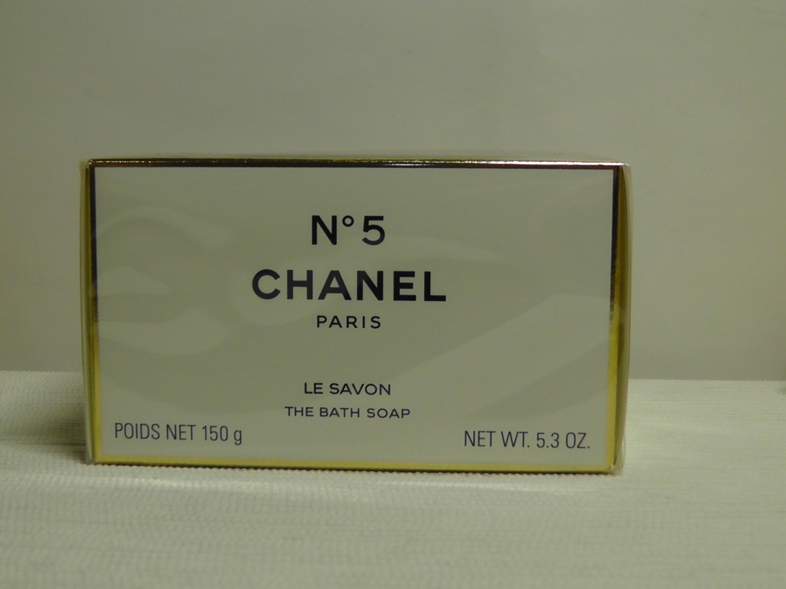 CHANEL N°5 – The Bath Soap – PERFUME SCENTED Size 150g/5.3oz*****NIB*****SEALED