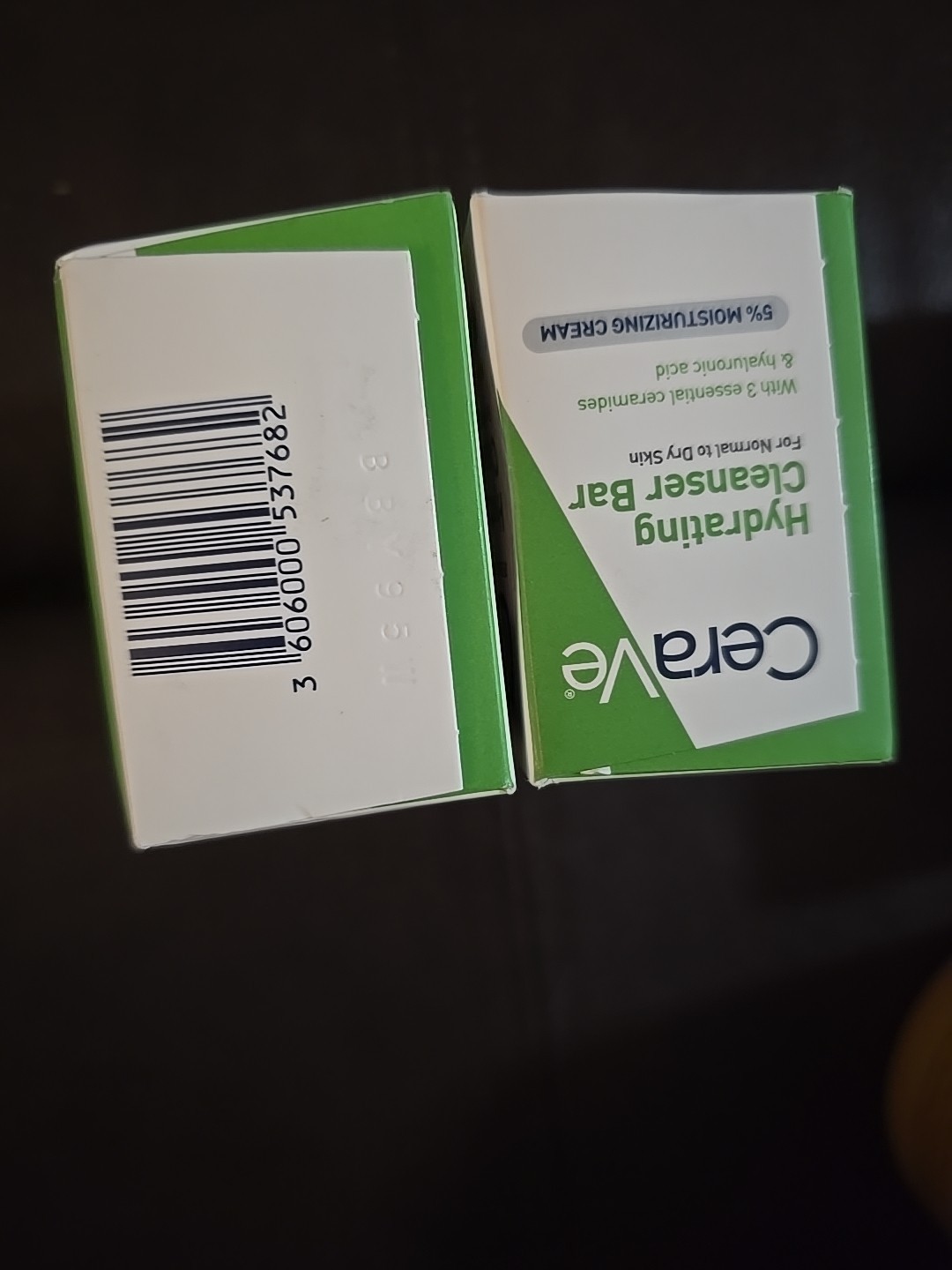2 CeraVe Hydrating Cleanser Bar Normal Dry Skin Ceramides Hyaluronic Acid (L19)
