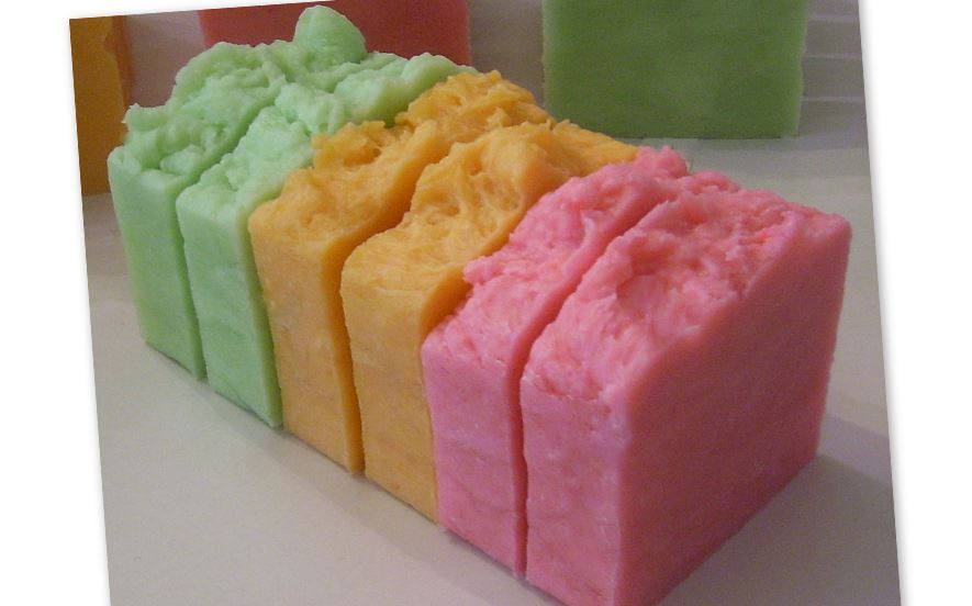 Handmade Soap Choose Scent Natural Homemade Bath Bar Cucumber Melon Honeysuckle