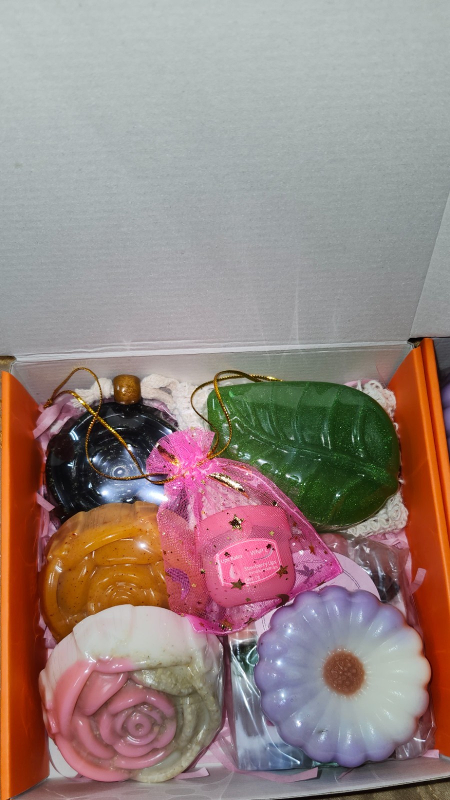Handmade Soap Handmade Goat Milk, Tumeric, Honey, Oat, Birthday Gift Spa Set
