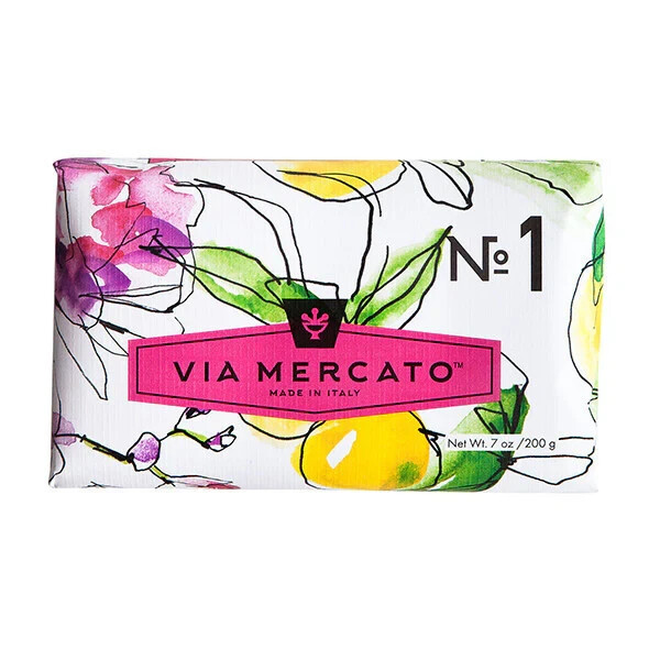 Via Mercato No.1 – Bergamot, Patchouli & Rosewood 7oz Bar