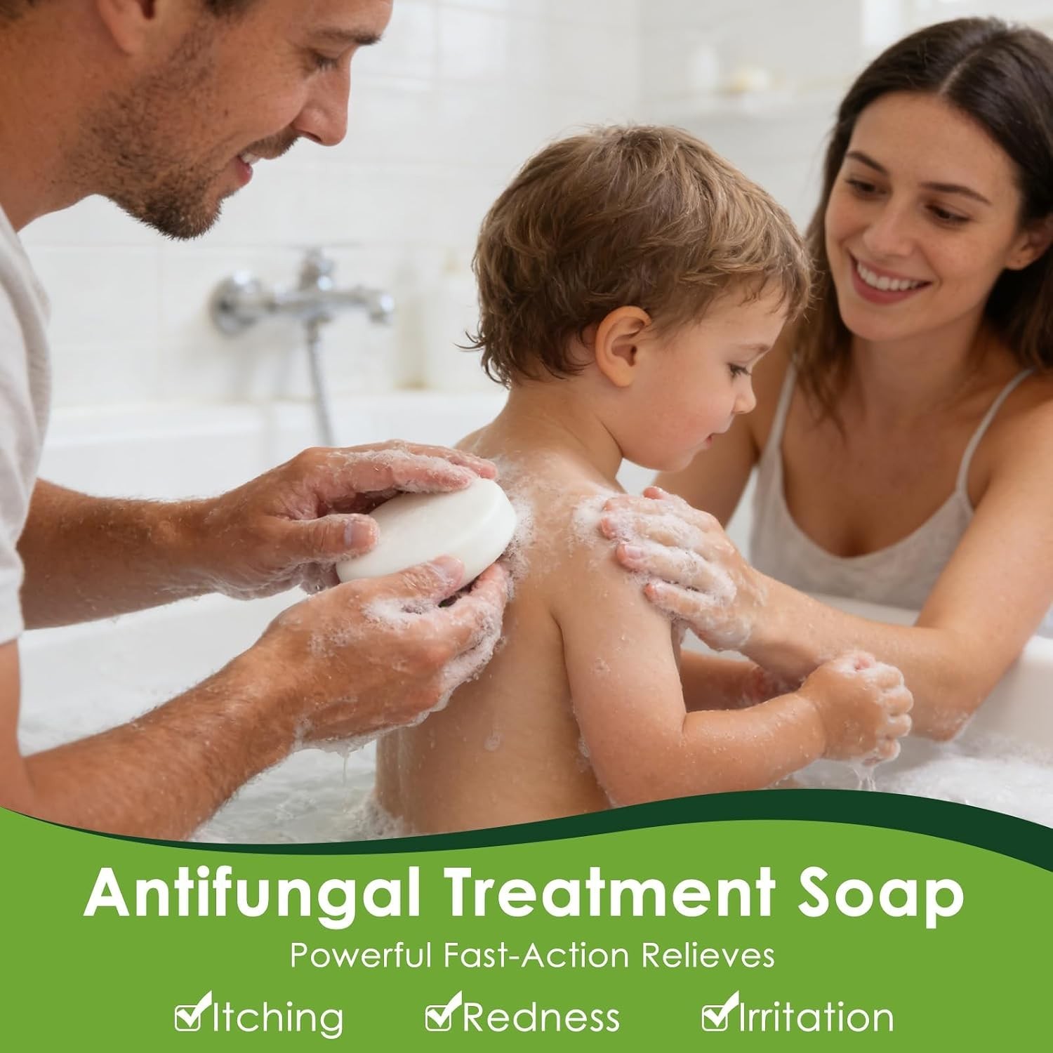 Antifungal Soap, Tea Tree Antifungal Soap Bar for Back Acne, Athlete’s Foot, …