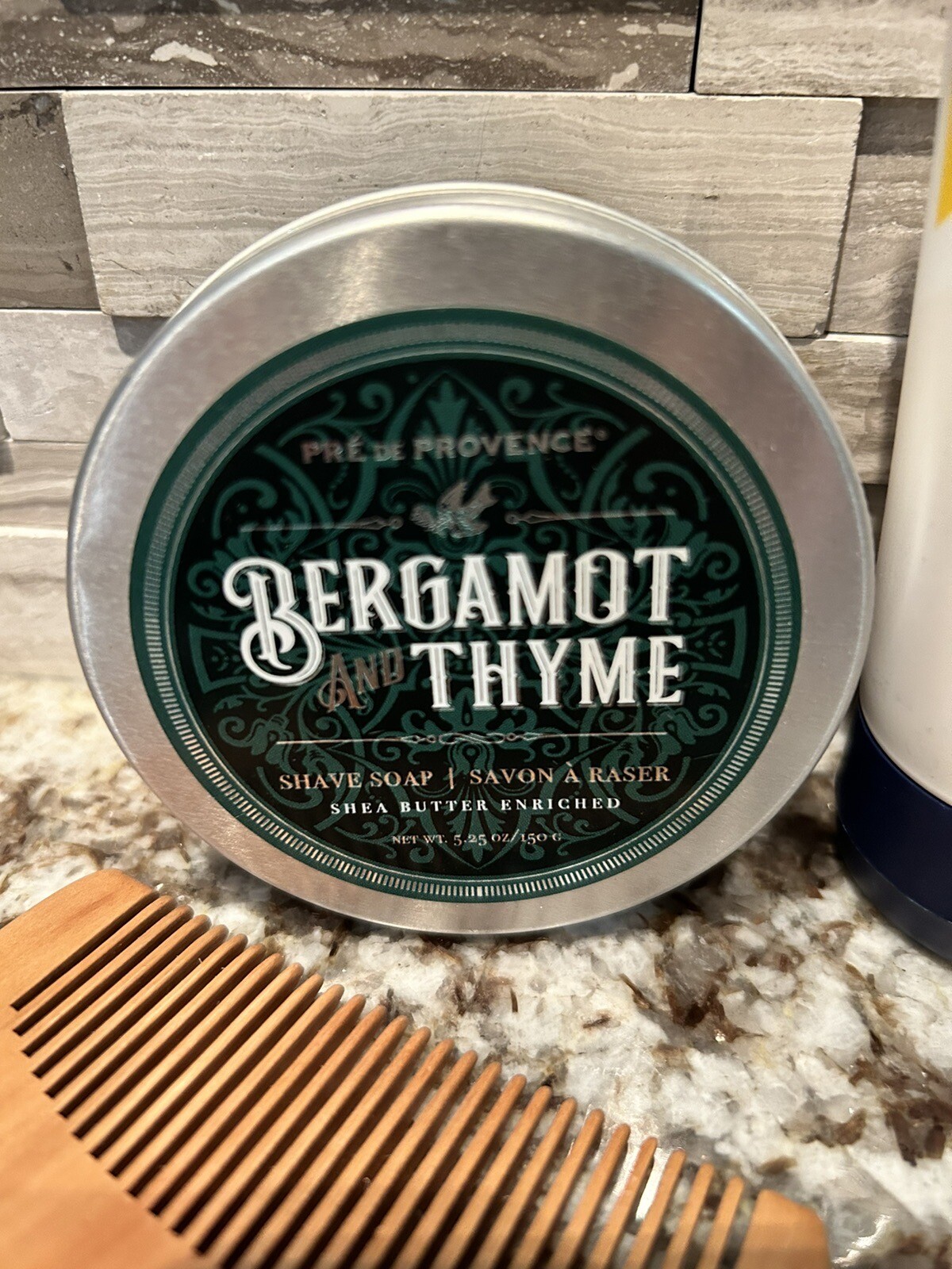 Pre de Provence Bergamot Thyme Men’s Fragrance Soap Duke Beard Oil And Wash Comb