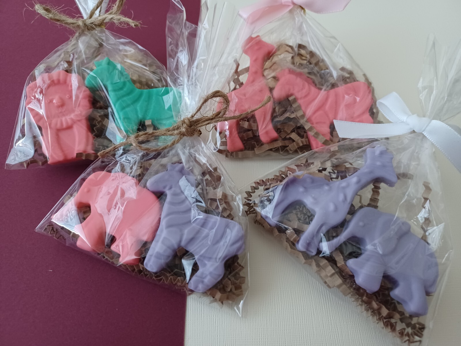 Handmade Soaps for Special Memories. $2.00 per Bag.