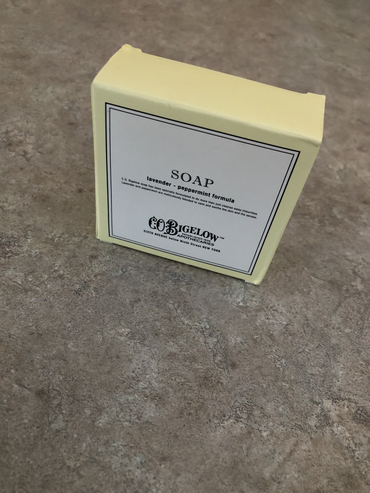 Bath & Body Works CO Bigelow Lavender Peppermint Soap NEW! NIB!