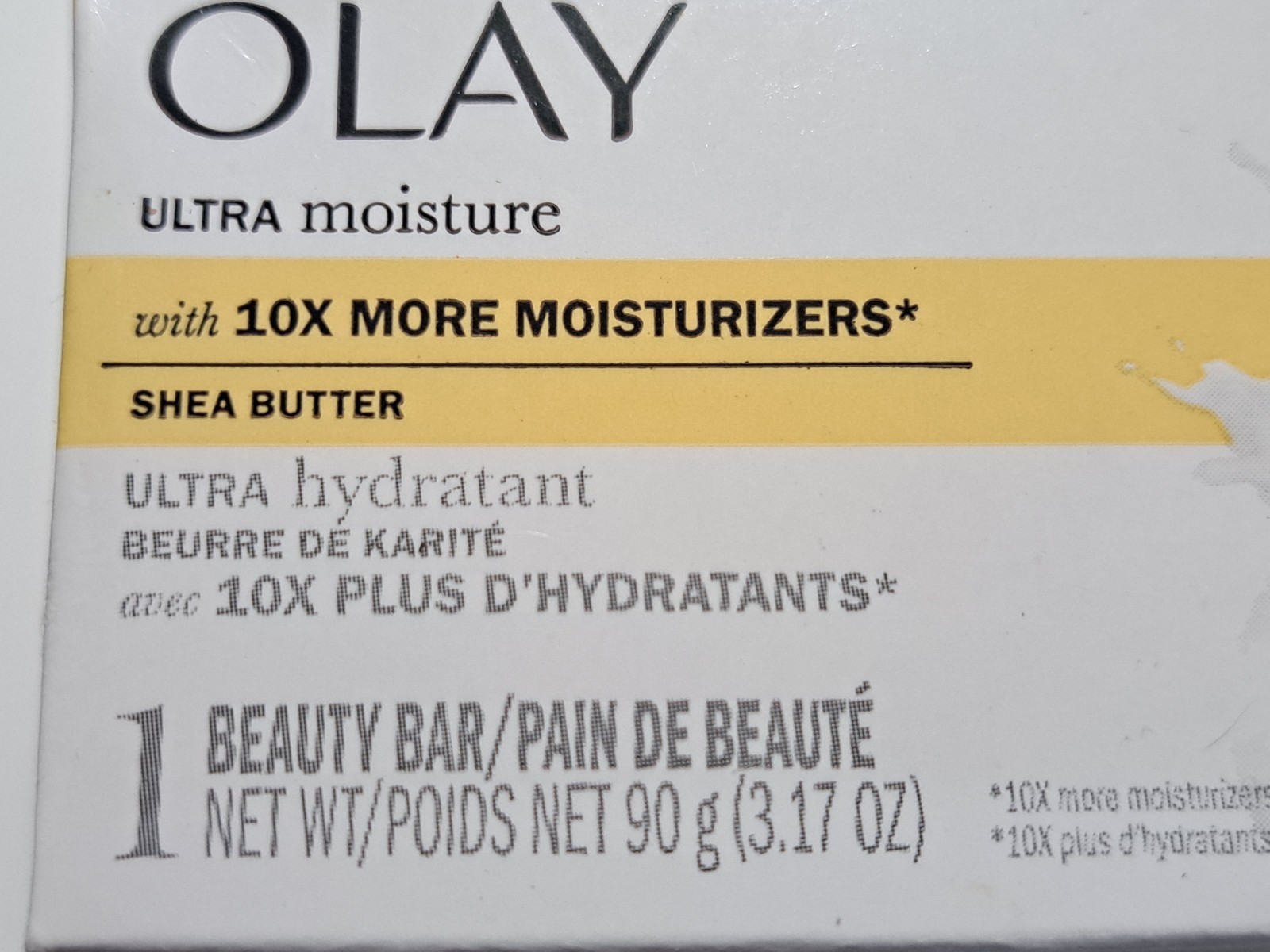 Olay Ultra Moisture Shea Butter Beauty Bar Soap 3.17 oz (90g) – Lot of 2 Bars