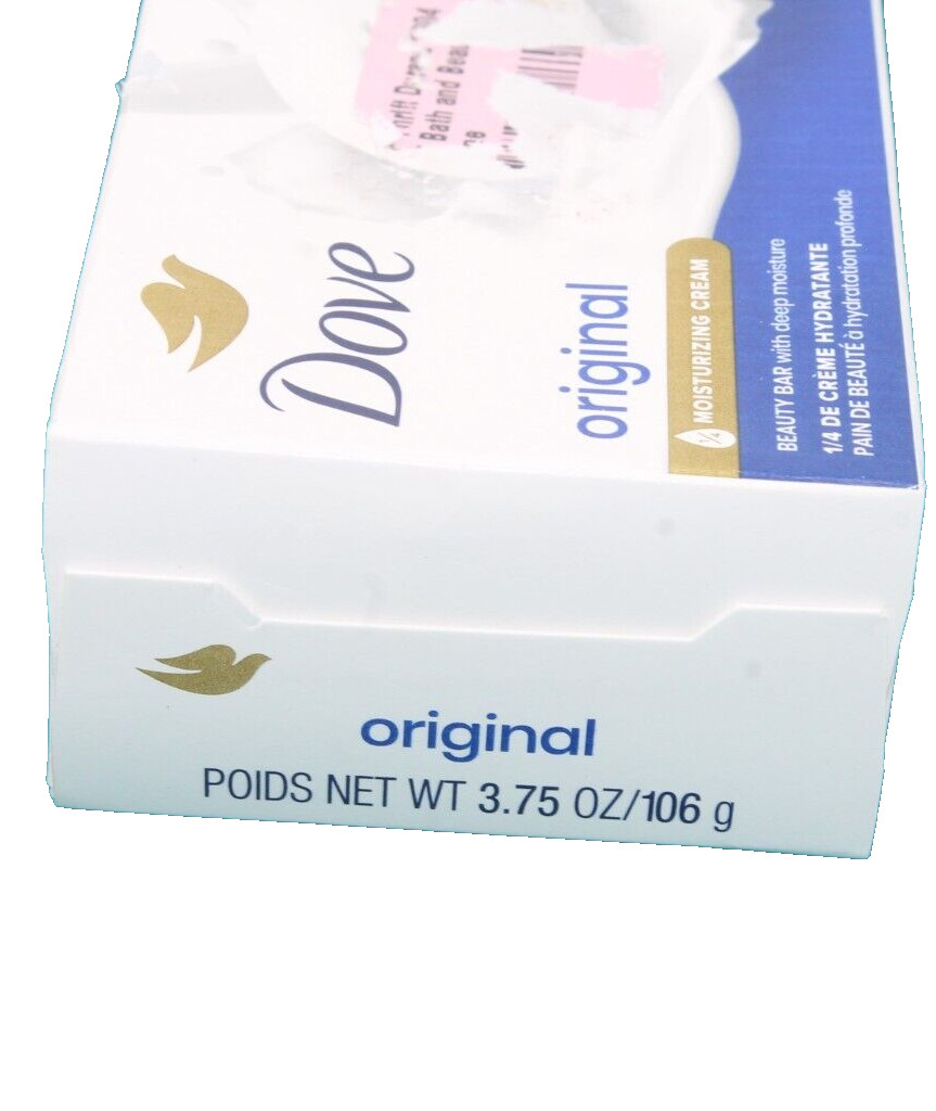 Beauty Bar Soap Original, Made With 1/4 Moisturizing Cream 3.75 oz. Bars