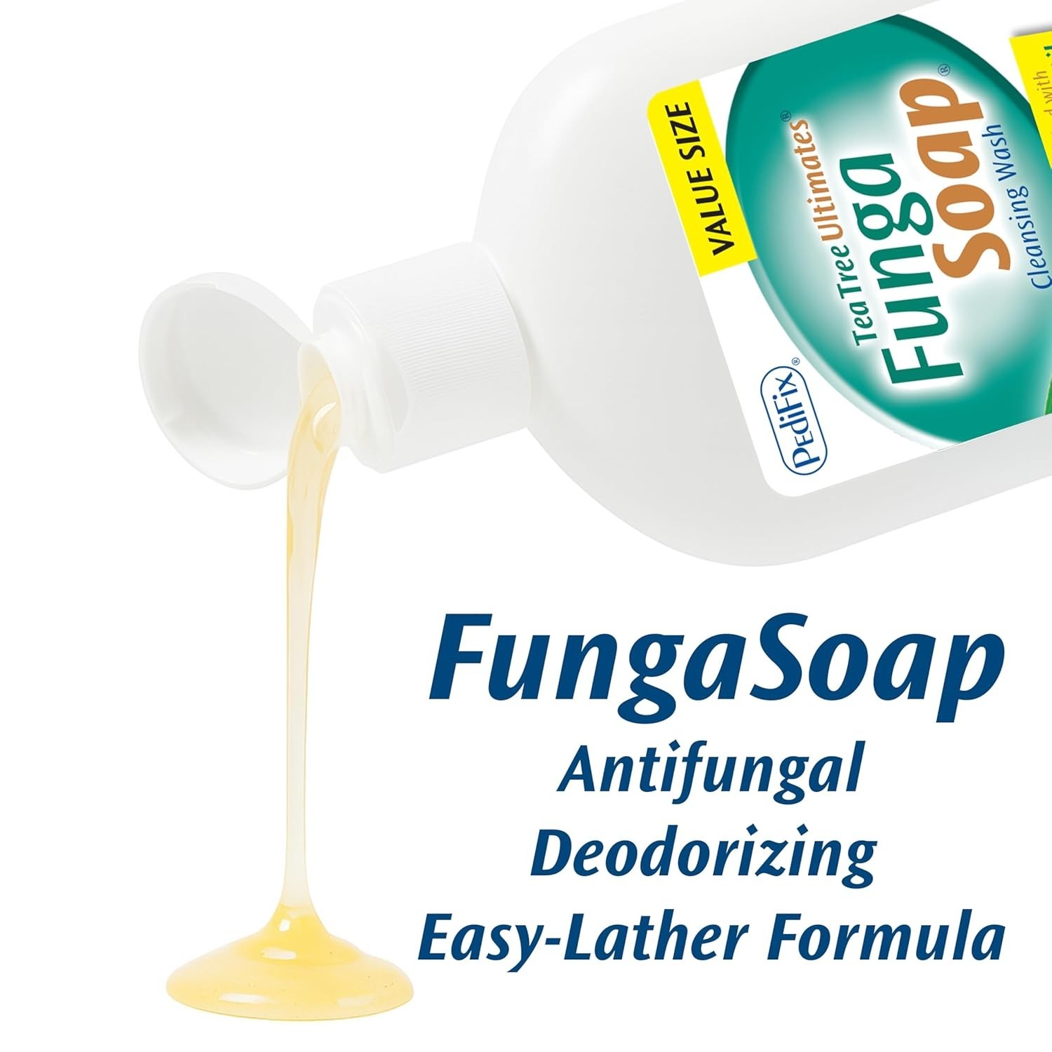 All-Natural Tea Tree Oil Body and Foot Wash – 13.5 fl. oz Effective Odor Defense