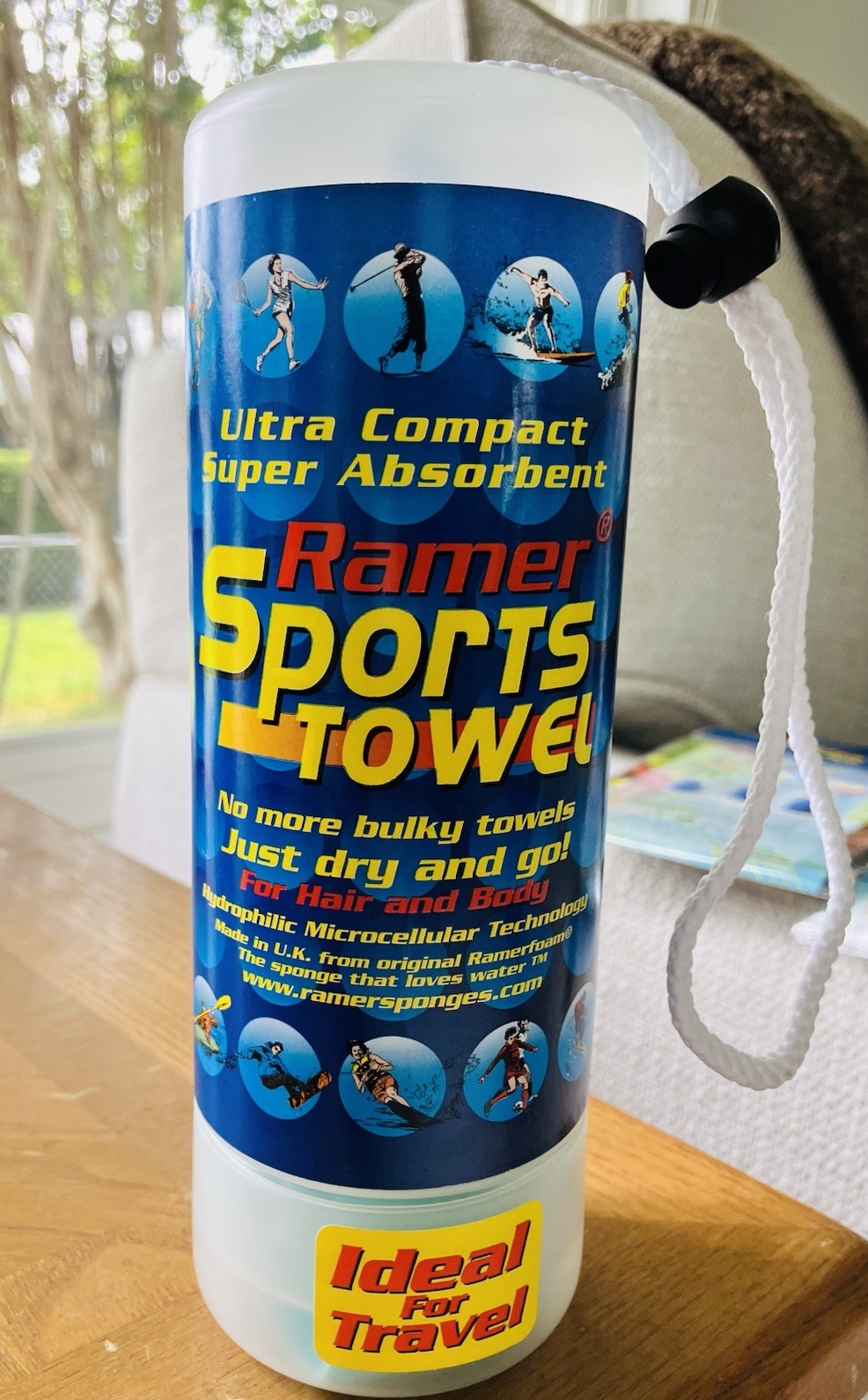 RAMER Made In England Bath Sponges And Sport Towel