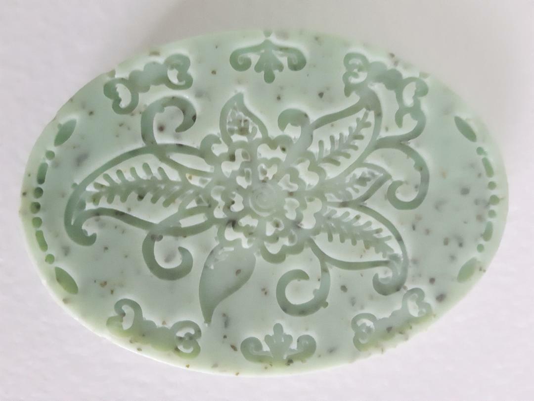 Organic Matcha, Honey and Lemon Handmade soap 3.5 oz