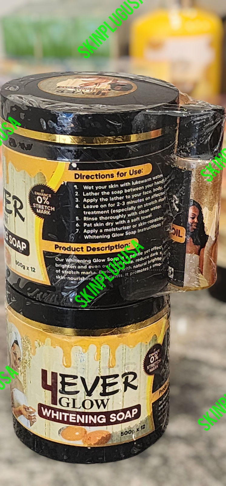4ever Glow Face and Body Soap with Stretchmark Oil