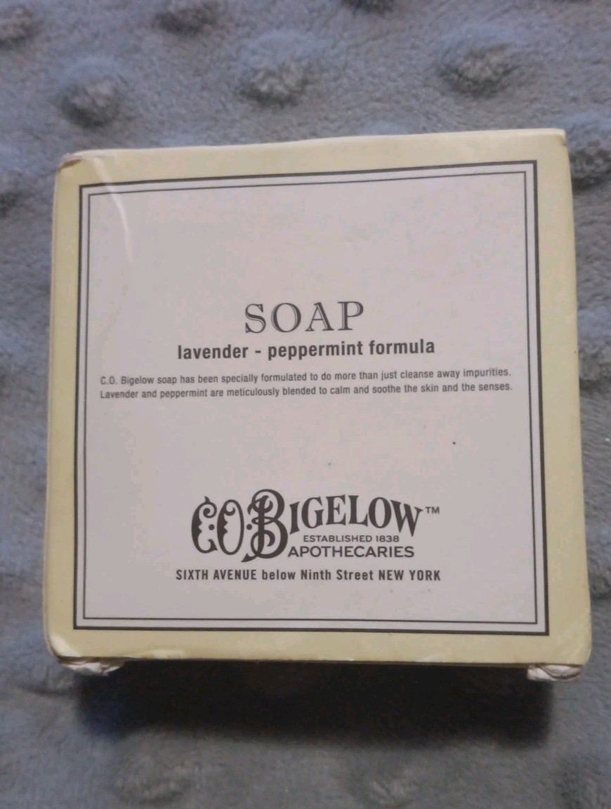 CO Bigelow Lavender & Peppermint Soap Travel Size 1.5 oz Sealed