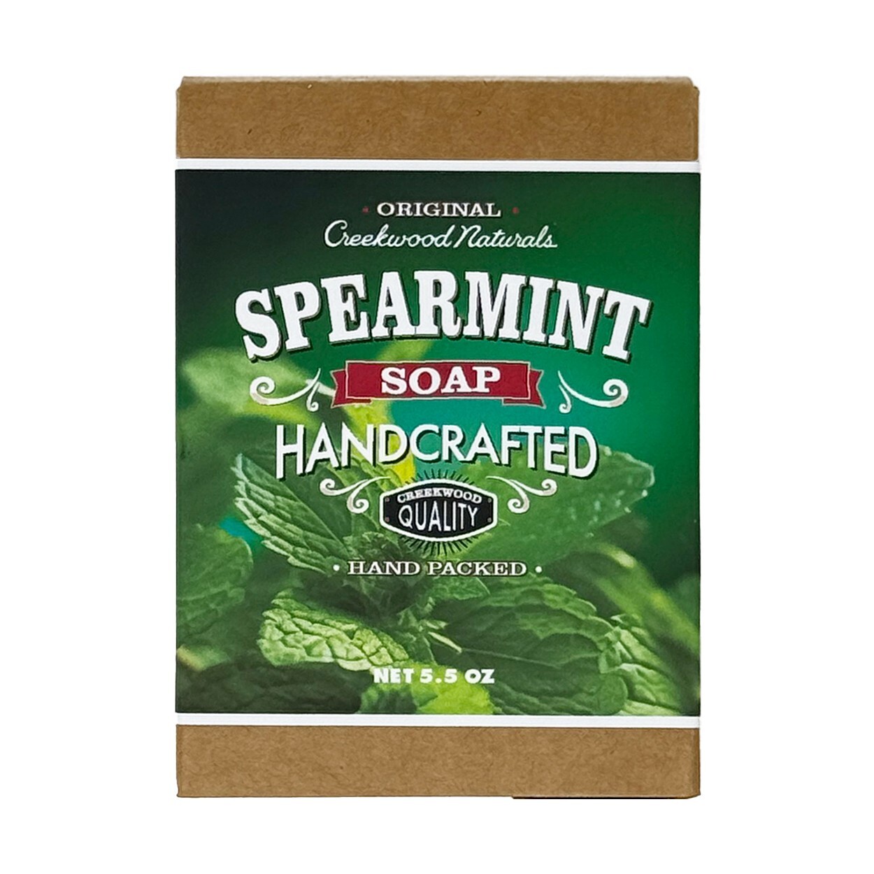 Handcrafted Spearmint Soap Bar – American Made All Natural Soap with Spearmint