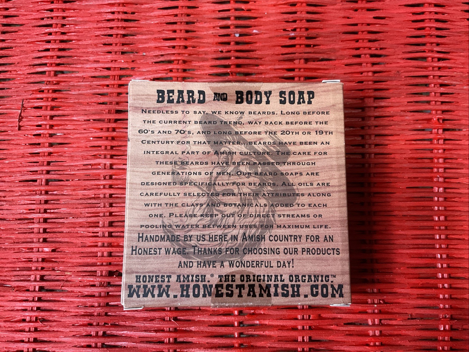 Honest Amish Natural & Organic Handmade Soap-Extra Grit Beard & Body Soap