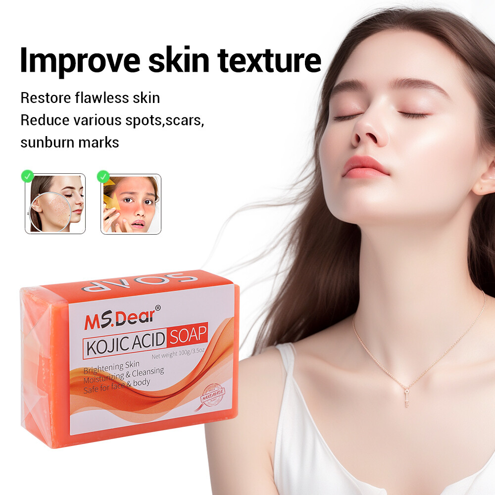Kojic Acid Soap Dark Spot Remover Skin Lightening Face Whitening Body Bleaching