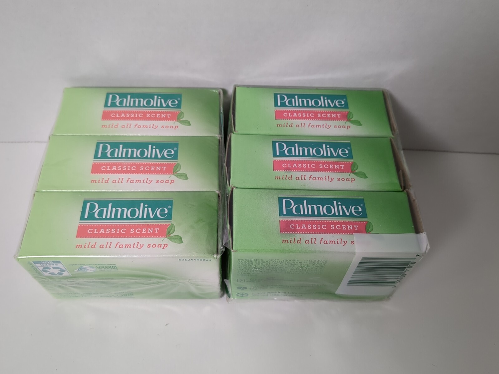 New Lot of 8 Pack Palmolive Mild All Family Bar Soap Classic Scent 3.2 Oz