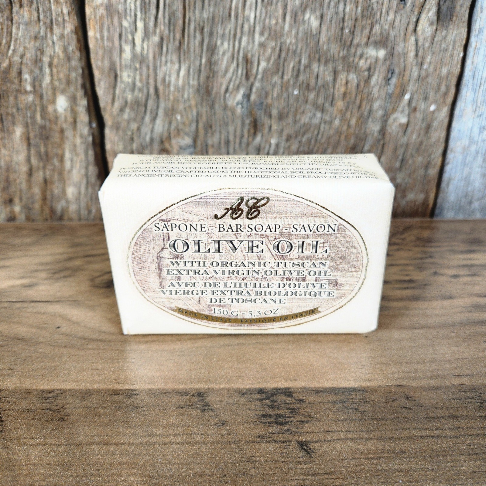 Argan and Olive Oil Soap Alighiero Campostrini Tuscan Soap Set Made in Italy