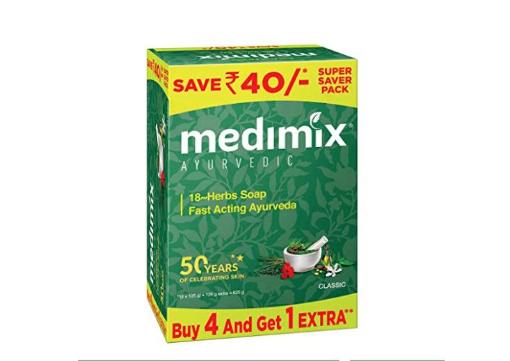 Medimix Ayurvedic Classic 18 Herbs Soap, 125gm