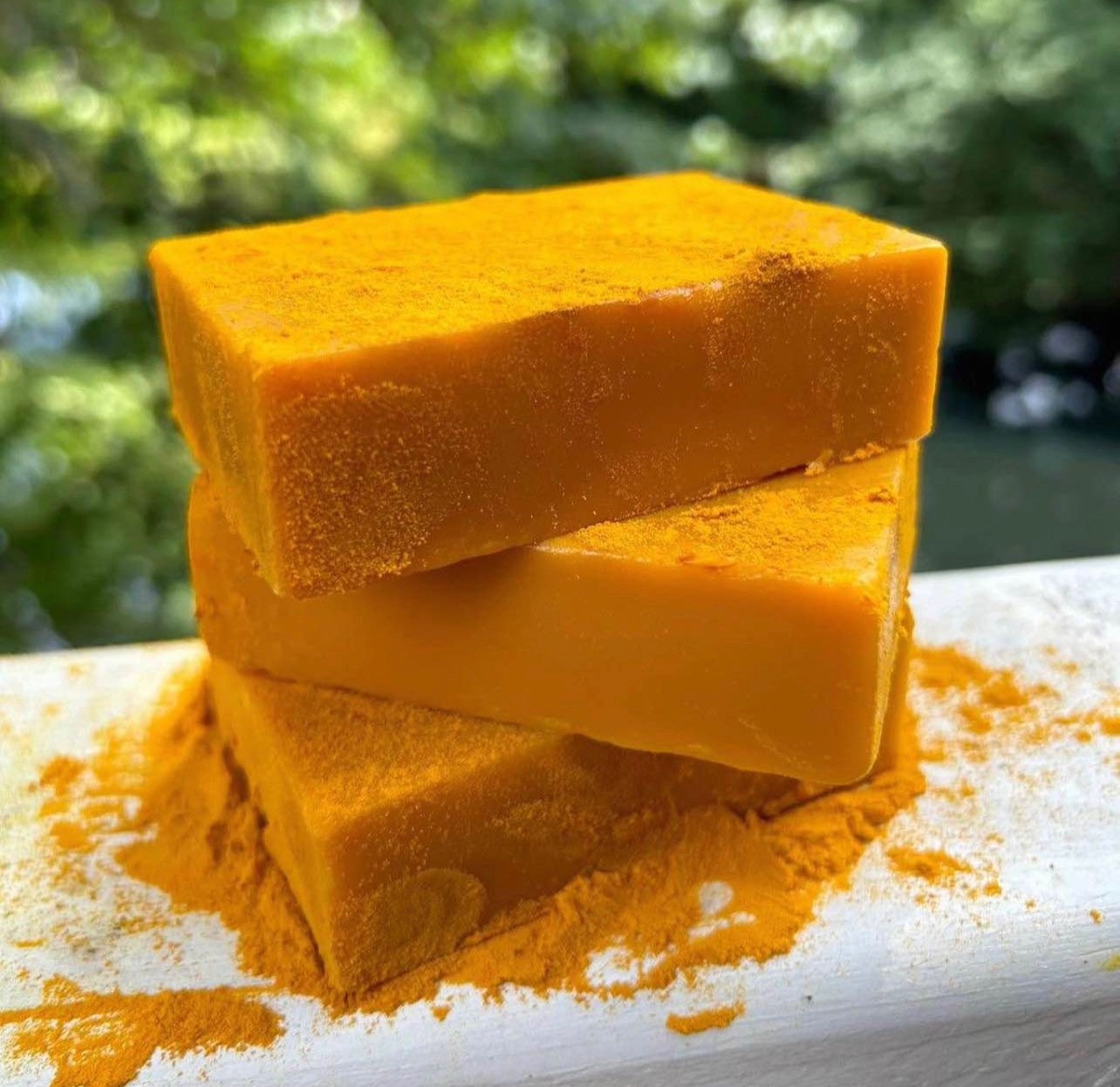Lemon Turmeric Kojic Acid Brightening Soap 120g Remove Stain On Your Skin