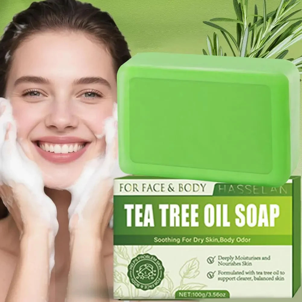 Antifungal Soap Relief Soap Bar –Body Wash for Face Tea Tree Oil