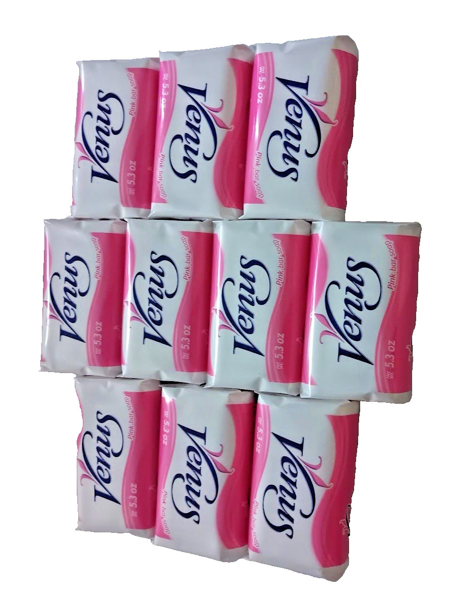 Venus Pink Bar Soap 5.3 oz – Pack of 10