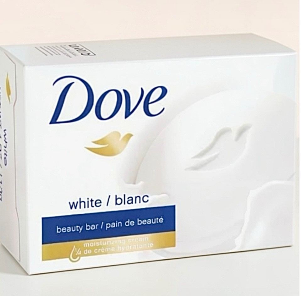 Dove White Beauty Bar Soap Moisturizing Body Wash Personal Care