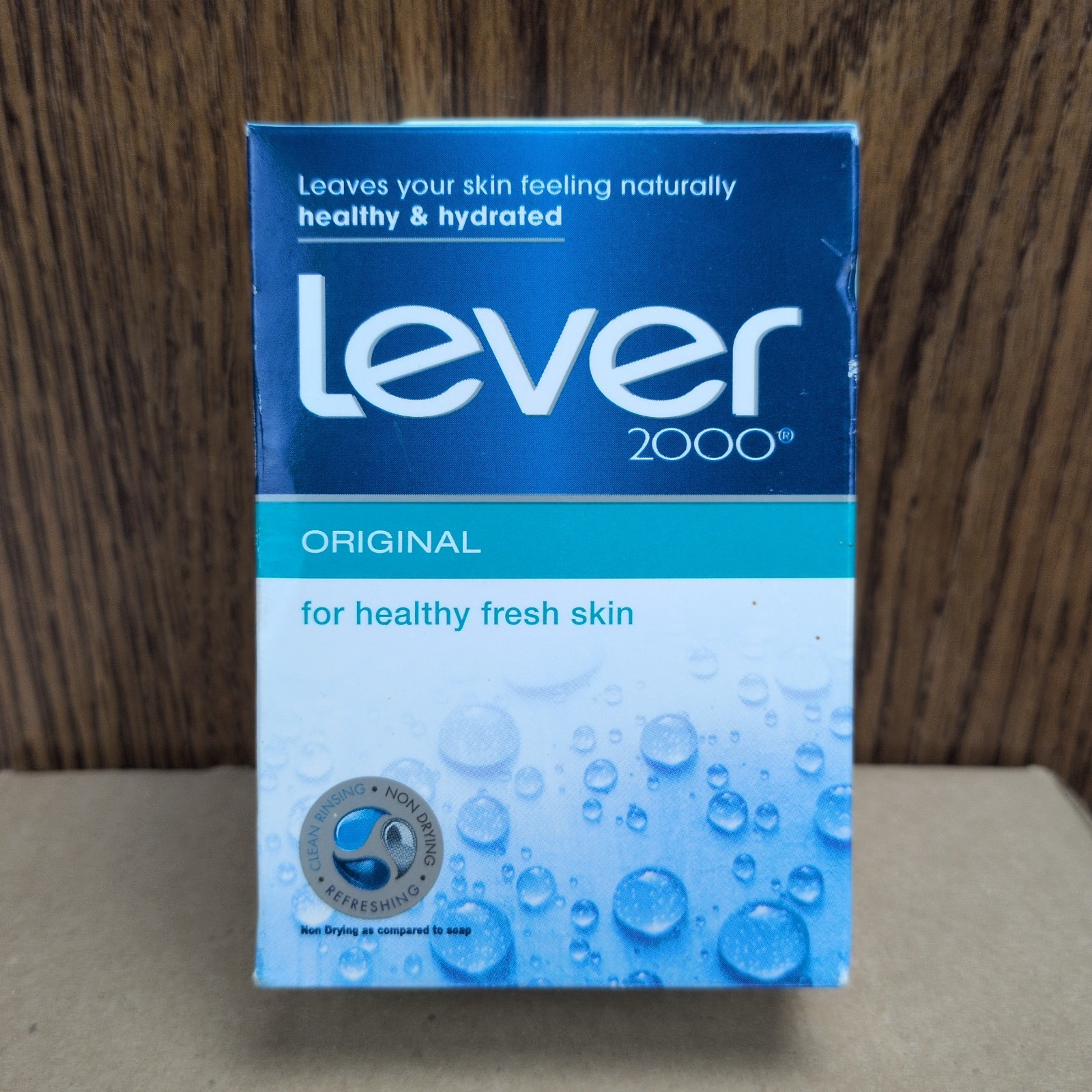 Original Lever 2000 Soap 4oz Bar Clean Healthy & Hydrated Body NOS Made In USA