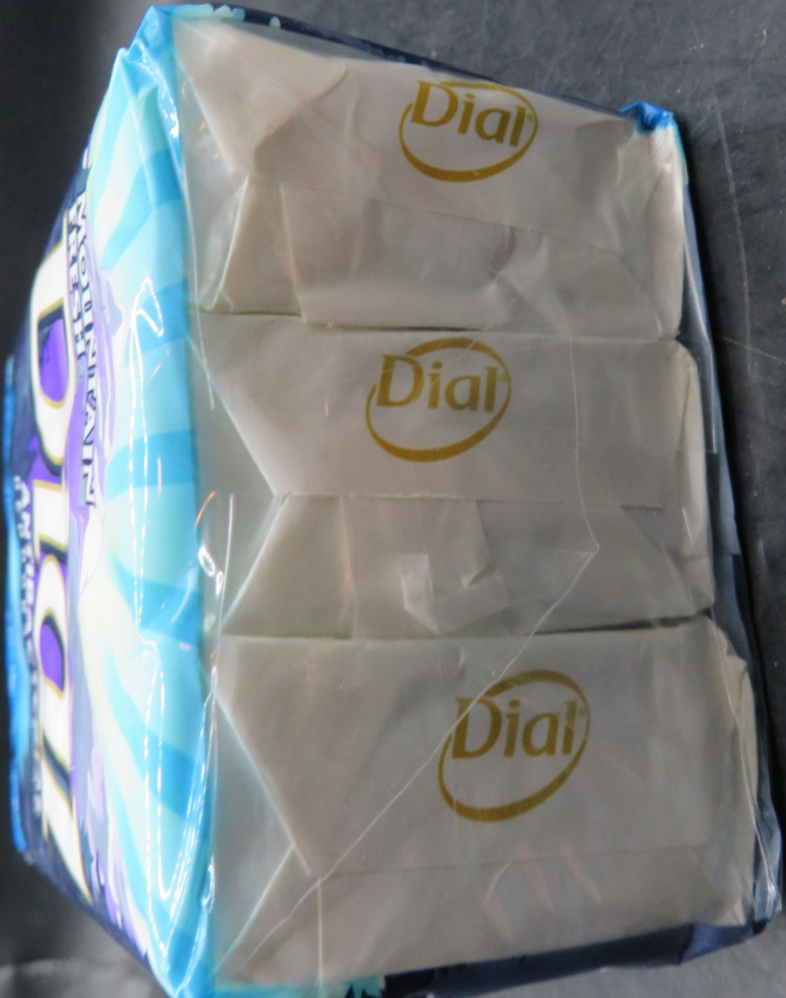 Dial Mountain Fresh Antibacterial Deodorant Bar Soap, 4.5 oz 3ct-NOS-Sealed-2002