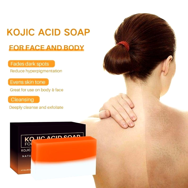 Kojic Acid Soap Skin Lightening Whitening with Vitamin C & Vitamin E 2Pcs