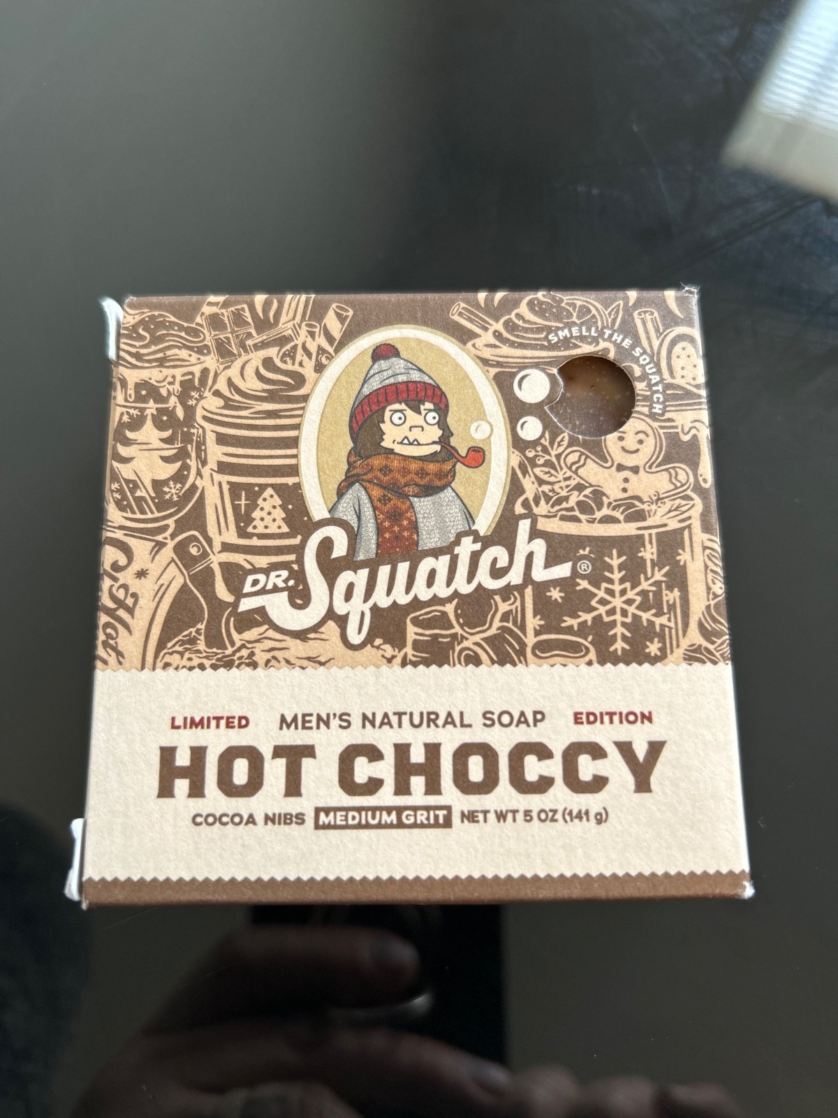 Dr. Squatch soap Hot Choccy
