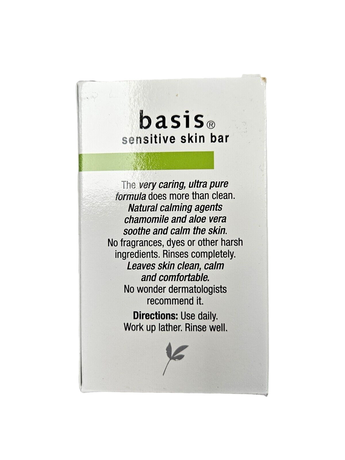 Basis SENSITIVE Skin Bar Cleanse + Soothe 4oz Bar ( 2 pack ) /