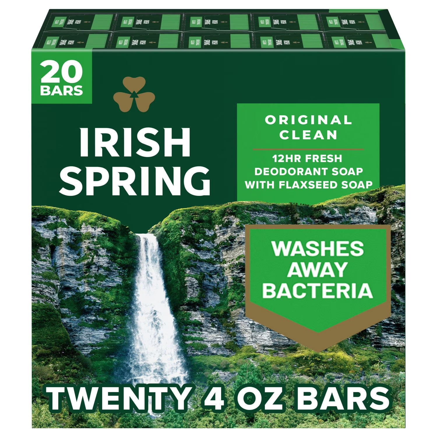 Irish Spring Bar Soap, Original Clean (4 oz., 20 ct.) Great Price