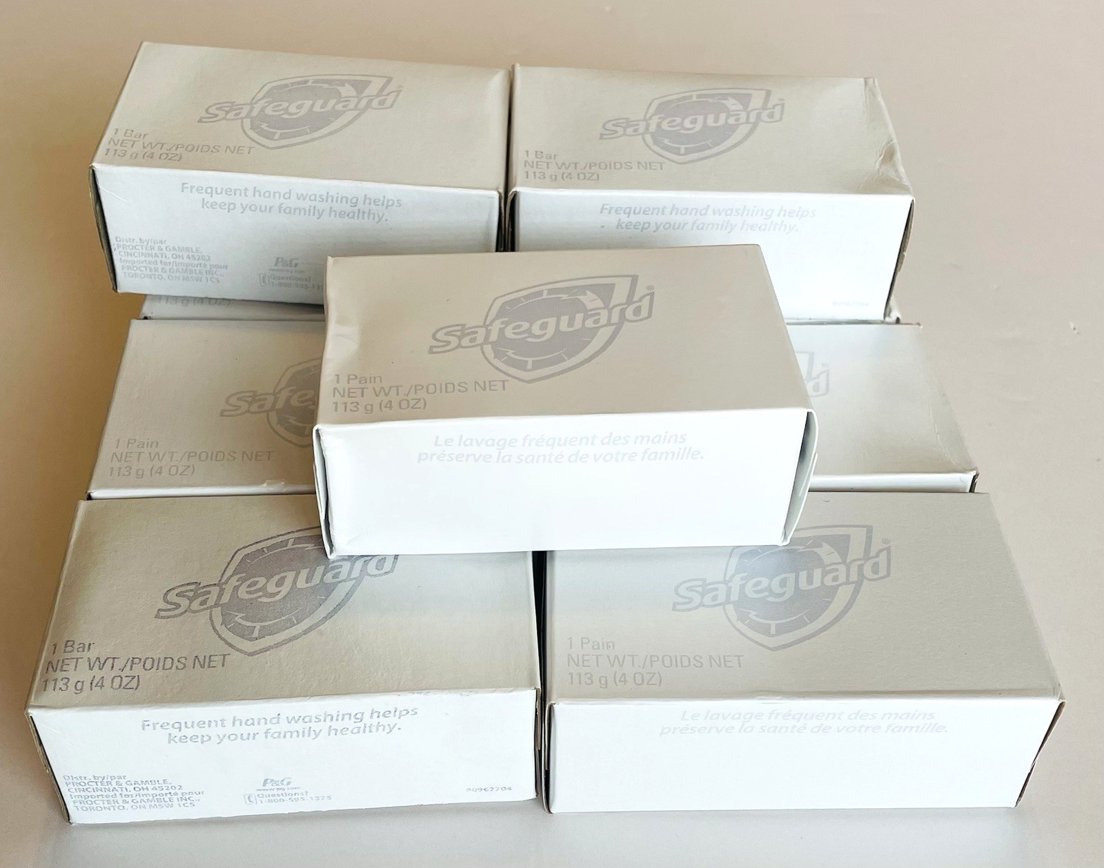 Safeguard Bar Soaps 4 oz Bars Fragrance Scented P & G Lot of 9