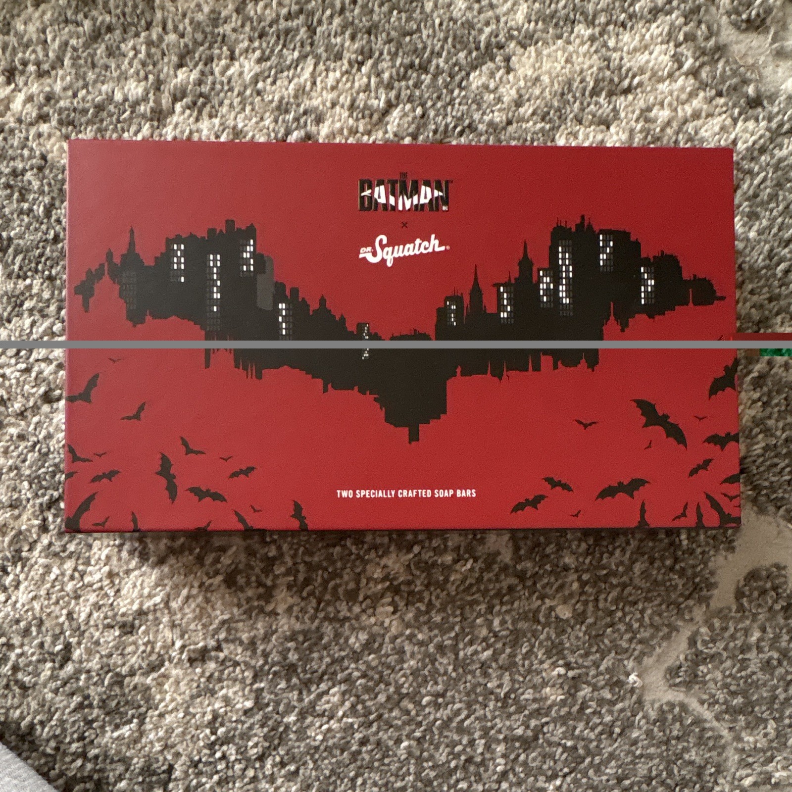 Dr. Squatch Batman Soap Set 2 Bars The Batman Bricc & Riddler Enigma 5oz