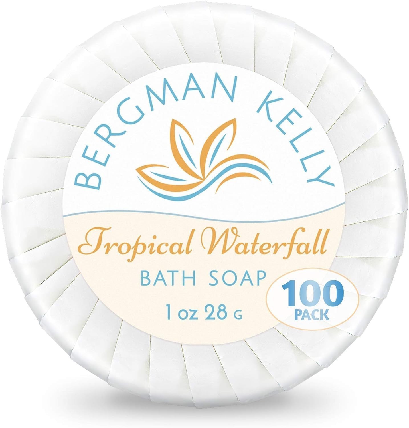 – Hotel Soap Bars in Bulk – Tropical Waterfall, 1 oz, 100 PK – Small Individu…