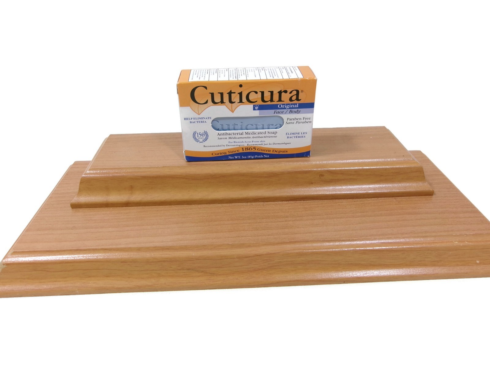 Cuticura Face & Body Deep Cleansing Bar Soap Blemish Prone Skin Original 3 oz