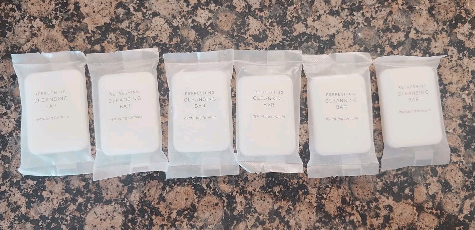 Lot Of 6 ECOWELL Refreshing Cleansing Bar Hydrating Formula Travel Size